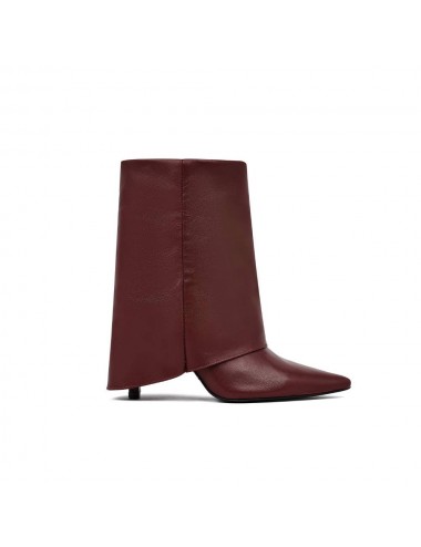 İnce Topuklu Deri Bot